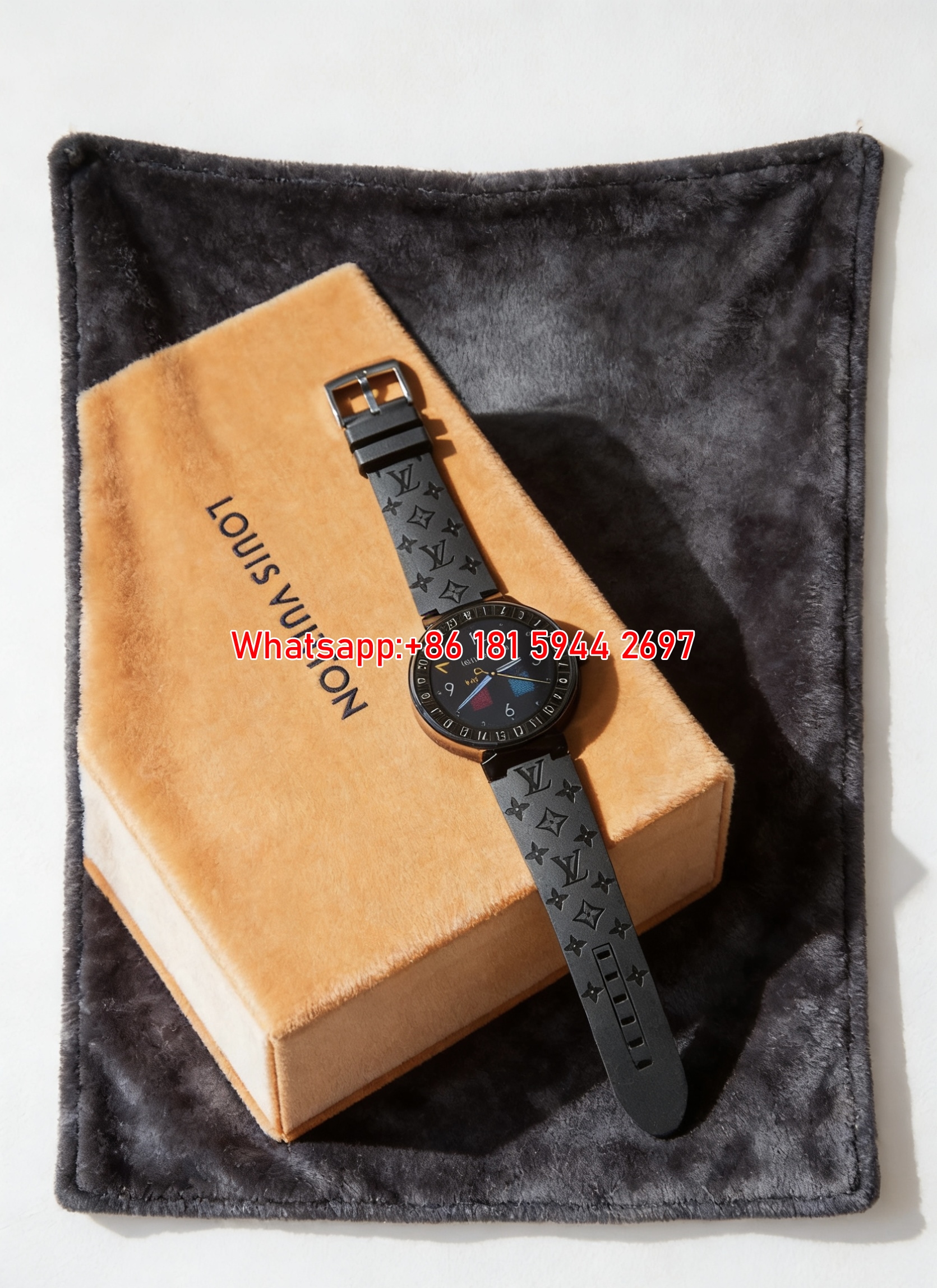 LV Monogram Watch Blanket Luxury LV Smartwatch Throw 200